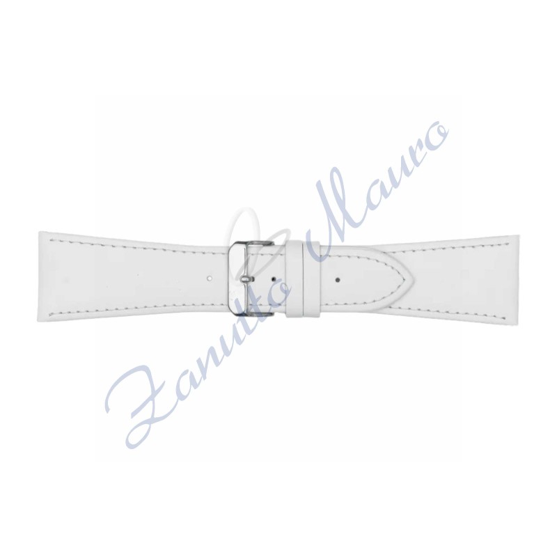 Cinturino 644 in pelle bianco ansa 30x24