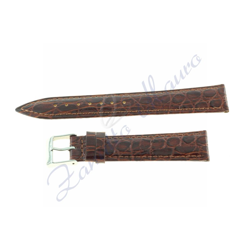 Cinturino cocco calf Brasile 468  ansa mm 18 testa di moro