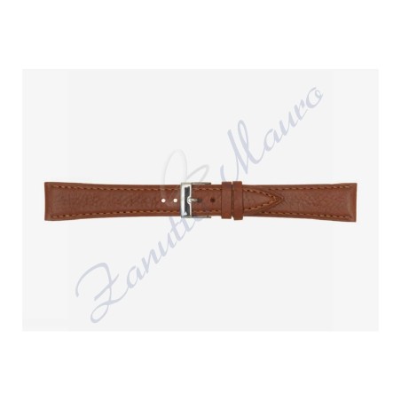 Cinturino vitello Odessa 654 marrone gold ansa 18