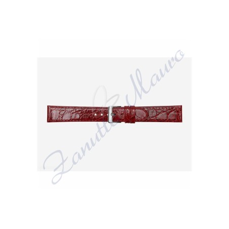 Cinturino 581 stampa malindi piatto ansa mm 14x10 colore bordeaux