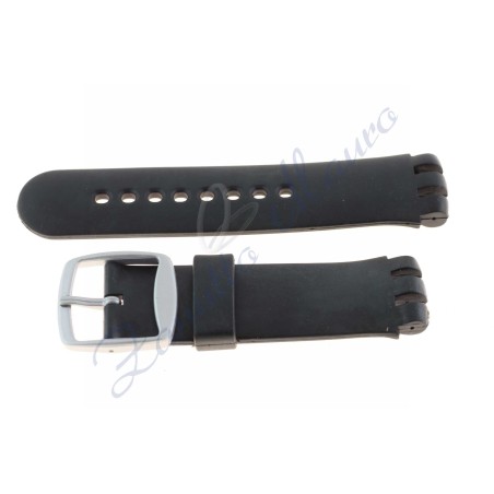 Cinturino Scuba in gomma nera