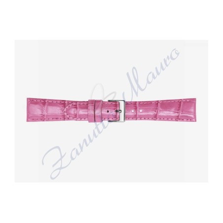 Cinturino stampa cocco 454 ansa 18 colore fuxia scuro