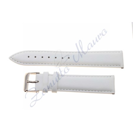 Cinturino vitello 669 ansa 16 colore bianco