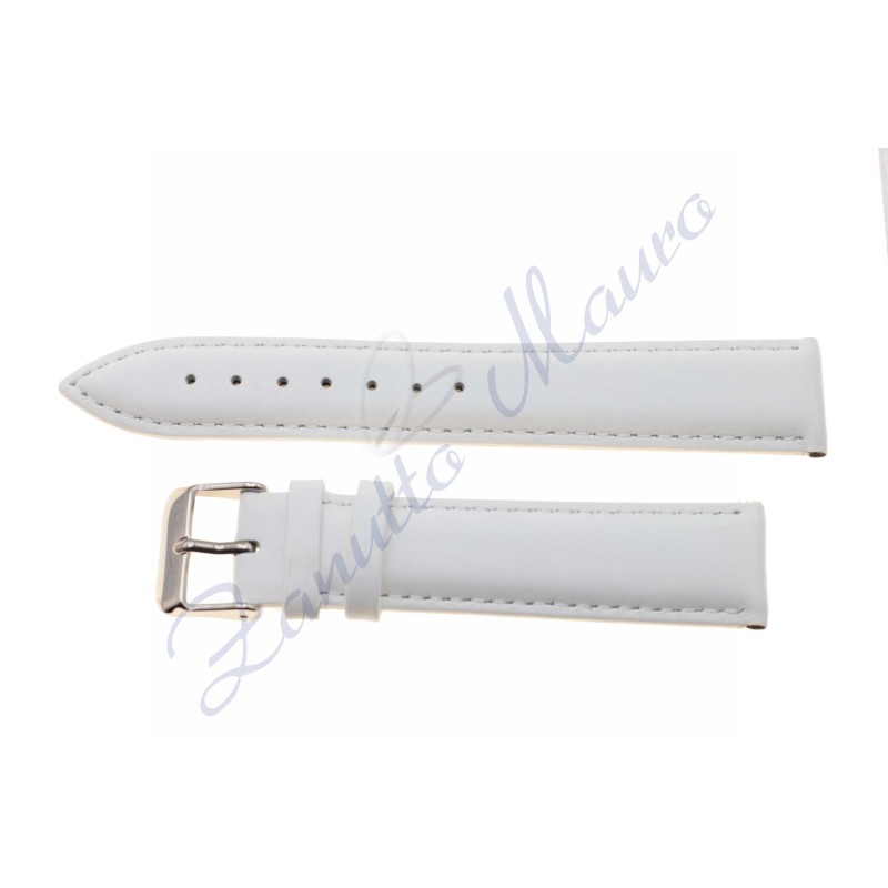 Cinturino vitello 669 ansa 18 colore bianco