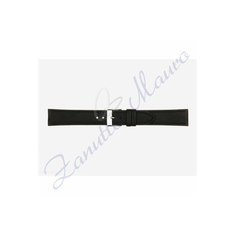 Cinturino 694/SL vitello ansa mm 18x16 colore nero