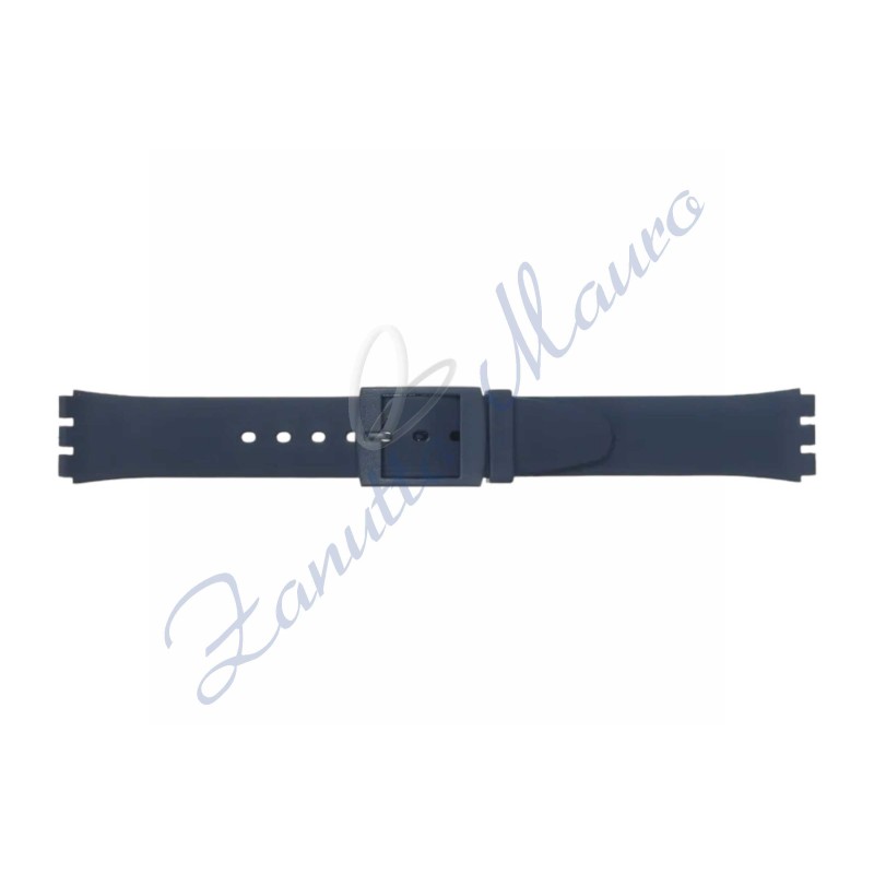 Cinturino PVC 245/SK per Swatch Skin ansa mm 17 colore blu