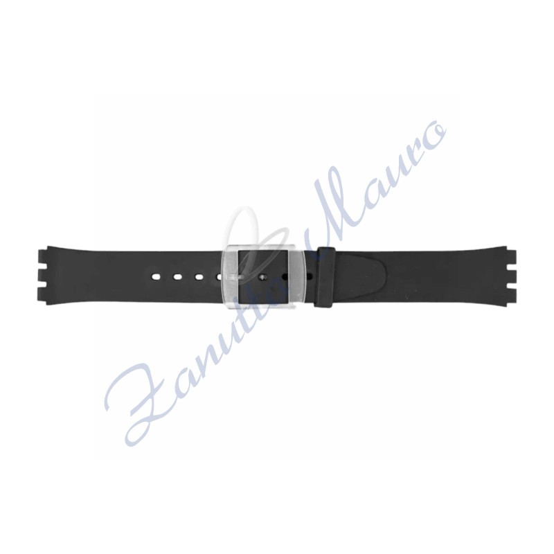 Cinturino PVC 245/SK per Swatch Skin ansa mm 17 colore nero
