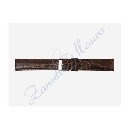 Cinturino 550 imbottito in pelle testa di moro ansa 20