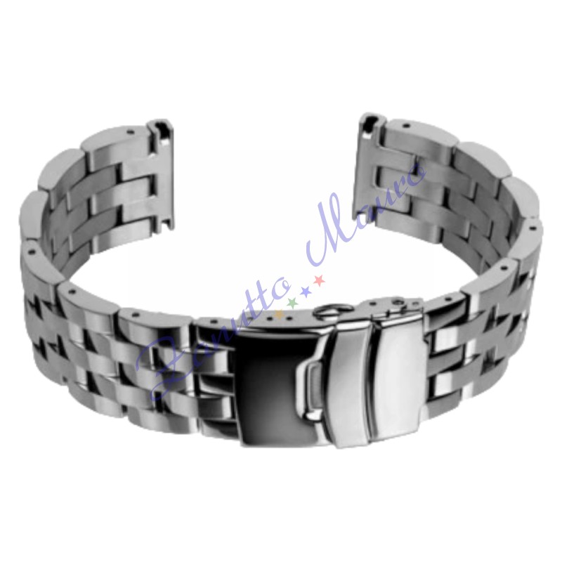 Bracciale GD040 in acciaio solido ansa mm 20 con easy pin