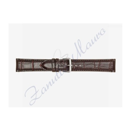 Cinturino 549 materiale sintetico 16x14 colore testa di moro