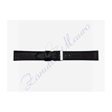 Cinturino 694 in pelle semiribordato 20x16 colore blu scuro