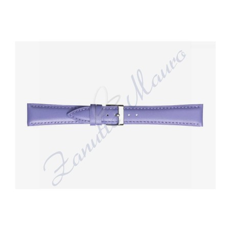 Cinturino 662 in cuoio drake semiribordato 20x16 colore viola scuro