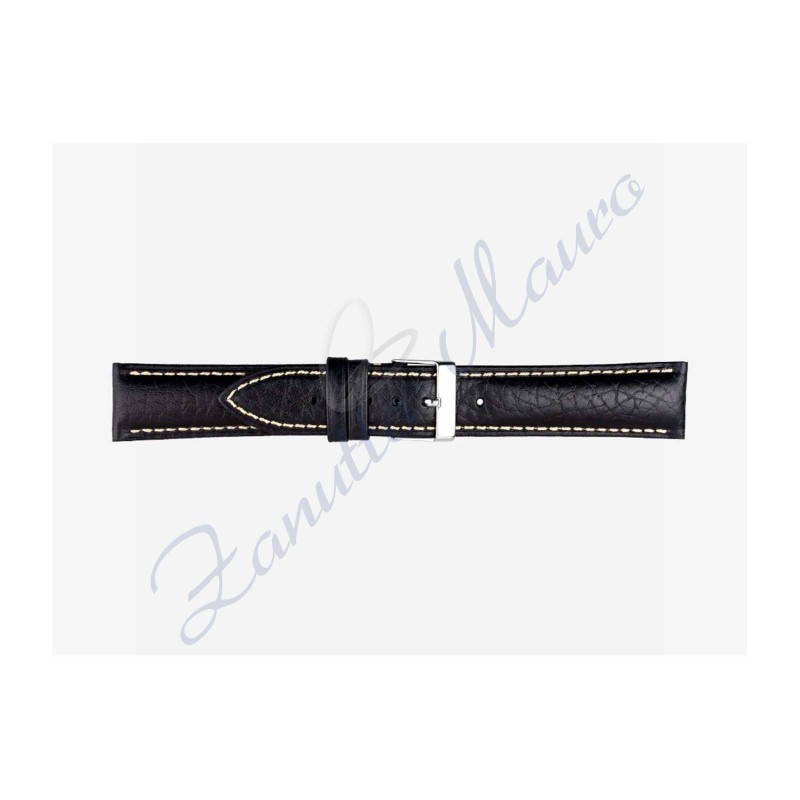 Cinturino 421 in pelle stampa toro 24x20 colore blu scuro