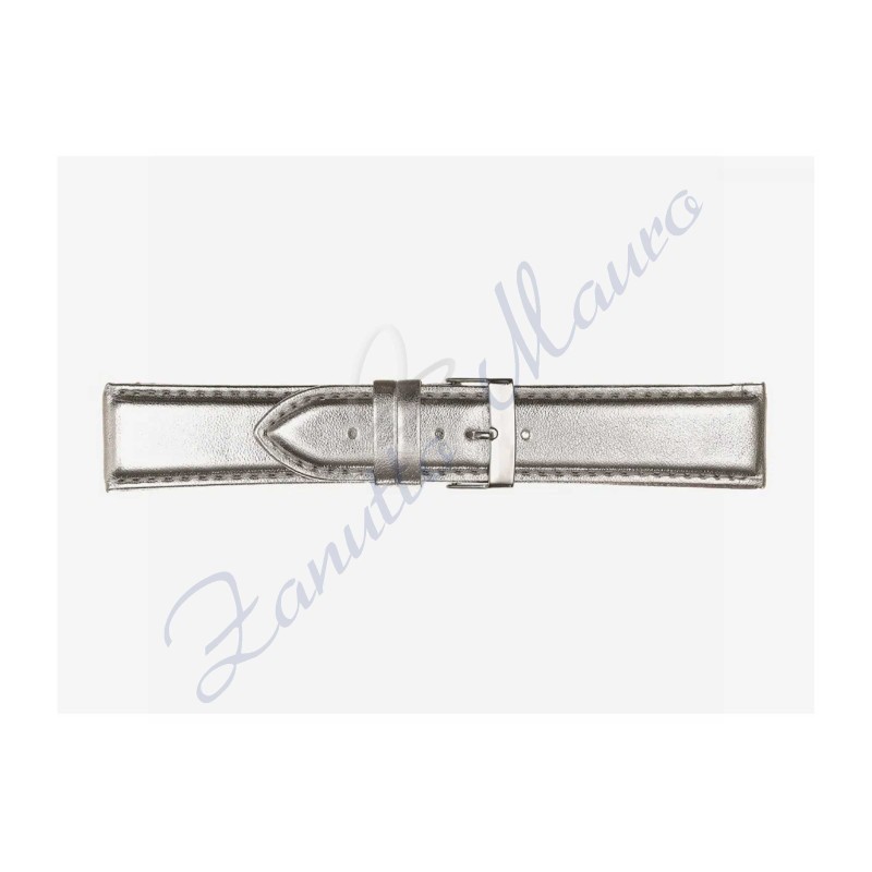 Cinturino 871 in vitello fashion 14x12 colore silver/argento