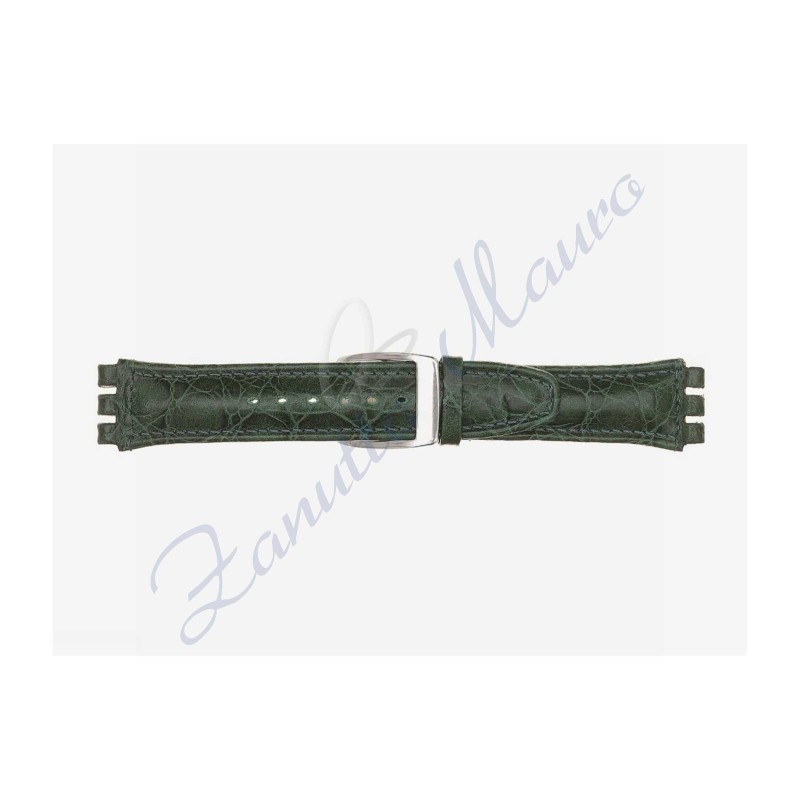Cinturino 247M stampa brasile per Swatch Irony 19x18  verde chiaro