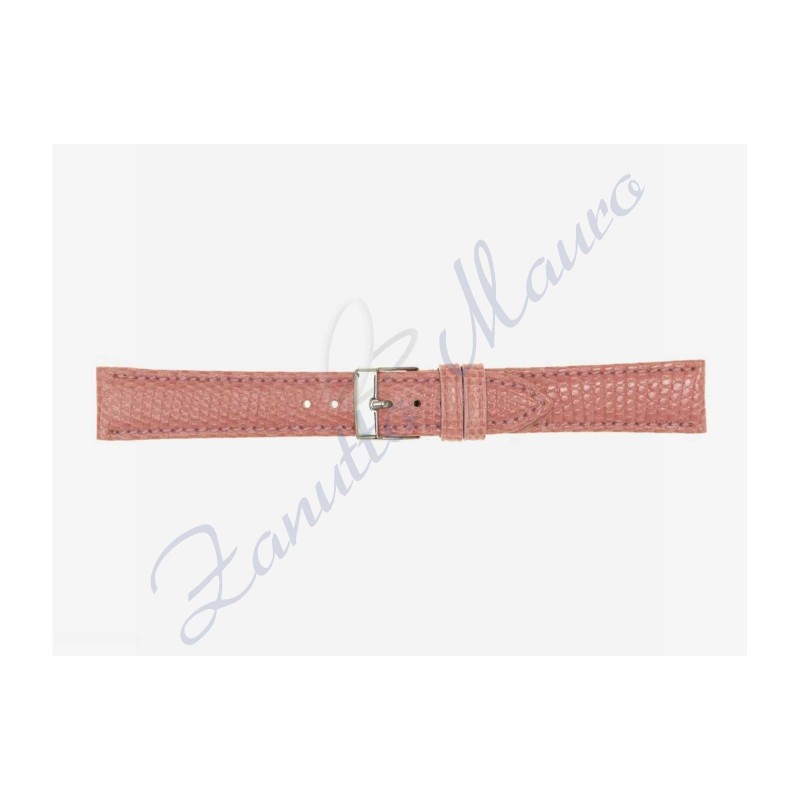 Cinturino 598  in vera lucertola iguana 18x16 colore rosa