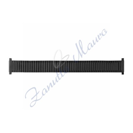 Bracciale elastico GDT5 in acciaio brunito ansa a pompa mm 16/22