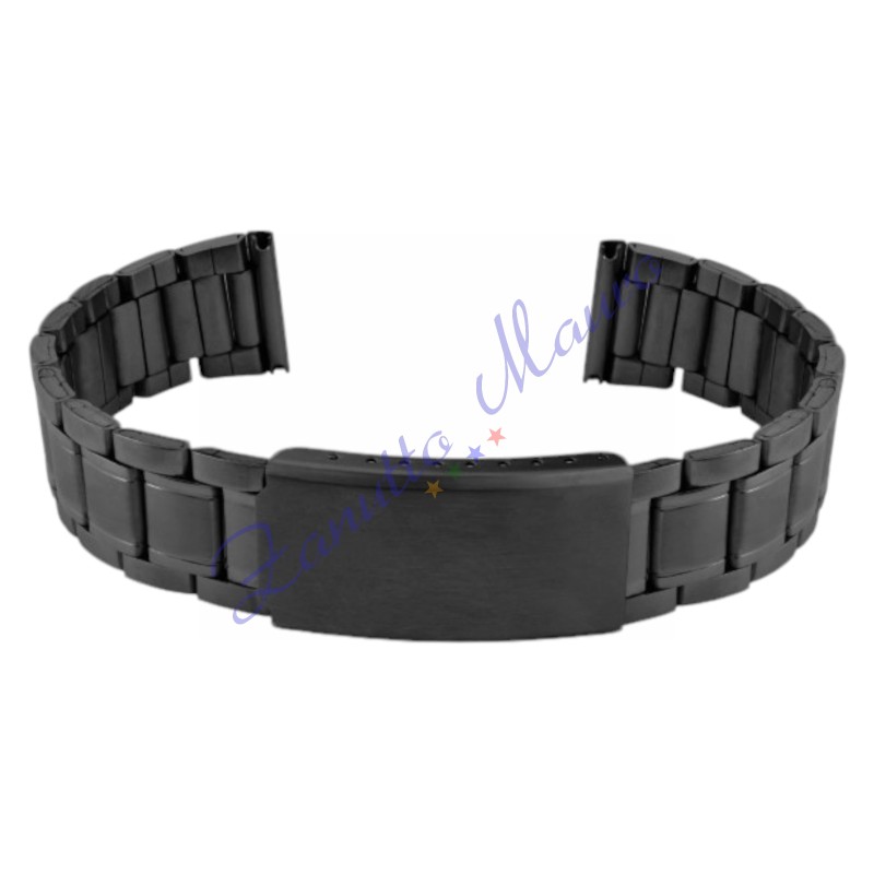 Bracciale GD7015 in acciaio brunito ansa mm 20