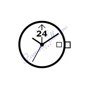 Movimento Citizen B877 completo di accumulatore