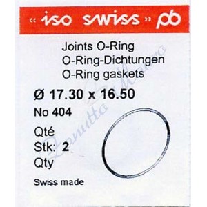 O-Ring Quartz ISO436 busta 2 pz Diam.int. 27.50 sezione 0,60