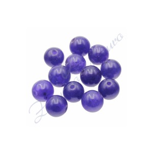 Sfera in agata viola diametro mm 6