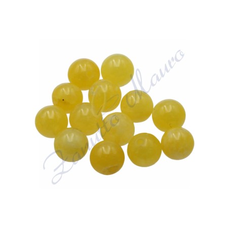 Sfera in agata gialla diametro mm 6