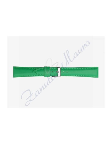 Cinturino 662 in cuoio drake semiribordato 12X10 colore verde chiaro