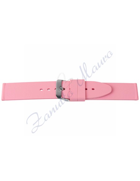Cinturino 387 in silicone soft touch ansa mm 20 colore rosa