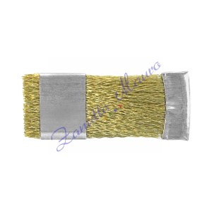 Grattabugie in ottone mm 70x28 diametro dei fili mm 0,10