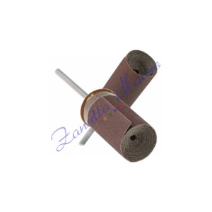 Rullo passa carta abrasiva grana  400 con albero mm 2,35