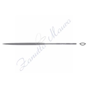 Lima ad ago LA2403 mandorla mm 200 taglio 2 Vallorbe