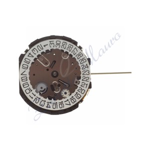 Movimento Hattory VR3GA crono con datario alle 4.30 obliquo