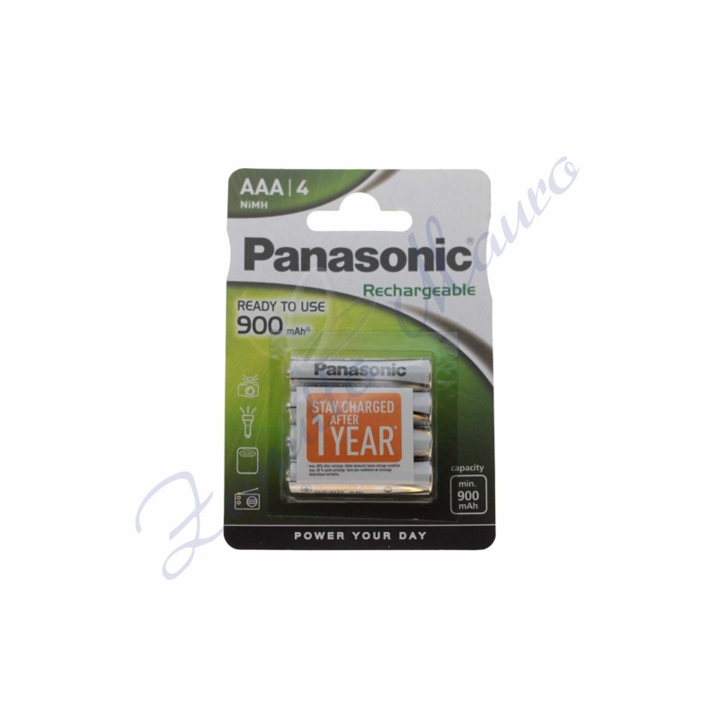 Pila Panasonic Mini Stilo ricaricabile AA - bl 4 pezzi