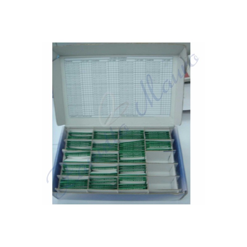 Assortimento 300 guarnizioni piatte. spessore mm 0,50 e 0,60 - SML15