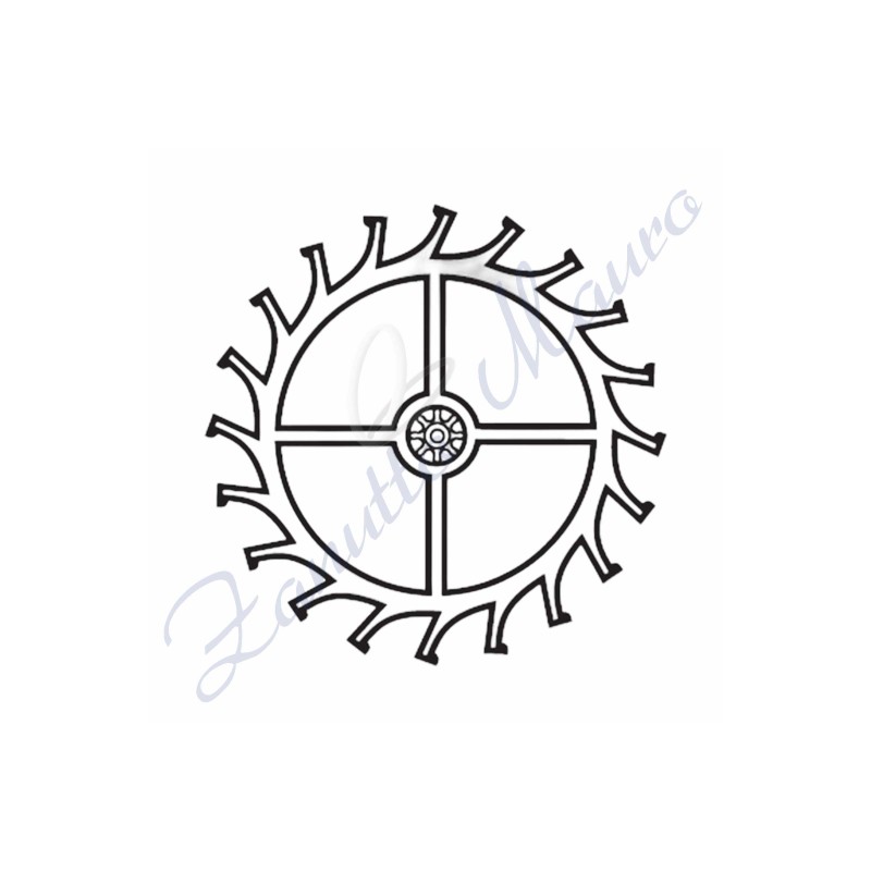 Ruota di scappamento Unitas 6497  ricambio 705 codice 325521 - 325521