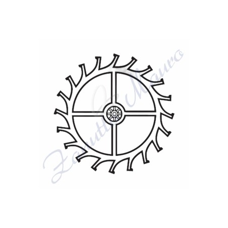 Ruota di scappamento Unitas 6497  ricambio 705 codice 325521 - 325521