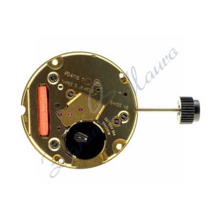 Movimento ETA F04.115-H6 quarzo 3 sfere data al 6