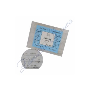 Clips anelli a scatto ferma pulsanti assortimento da 150 pezzi