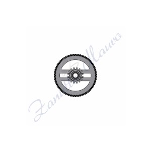 Pignone calzante con ruota conduttrice ETA 2824-2 H5 ricambio 242-CS - 703498