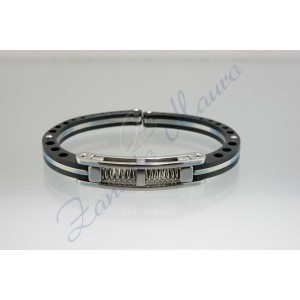 Manetta Acciaio/alluminio uomo Nero