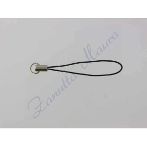 Ricambio ciondolo per cellulare Nero