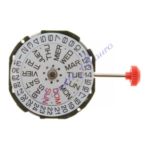 Movimento Miyota 2105 3 sfere day/date al 3 quarzo