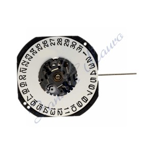 Movimento Hattory VX42 3 sfere datario al 4