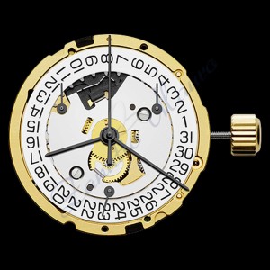 Movimento ETA 251.474 crono con datario al 4 obliquo