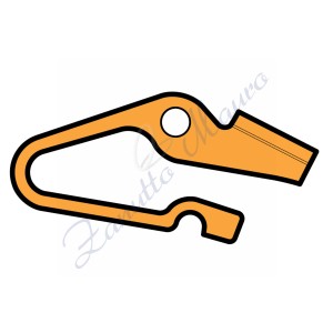 Molla di contatto pulsante ore 4 movimento ETA 251.474 ricambio 4414