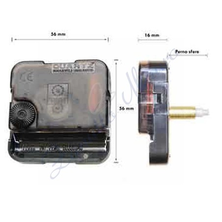 Movimento da parete misura 12,40 mm -basso-