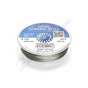 Filo in acciaio inox plastificato Griffin mm 0,45 metri 30,5