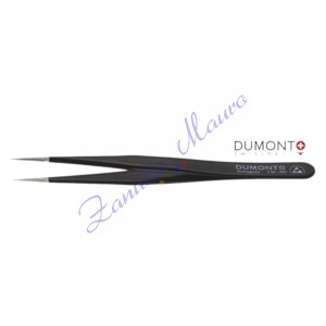 Pinzetta Dumont modello 3 SA ESD antimagnetica Black 120 mm