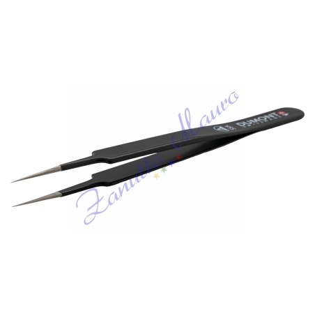 Pinzetta Dumont modello 5 SA ESD antimagnetica Black 120 mm