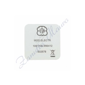 Circuito per movimento ETA 956.412 Azzurro - 3 sfere